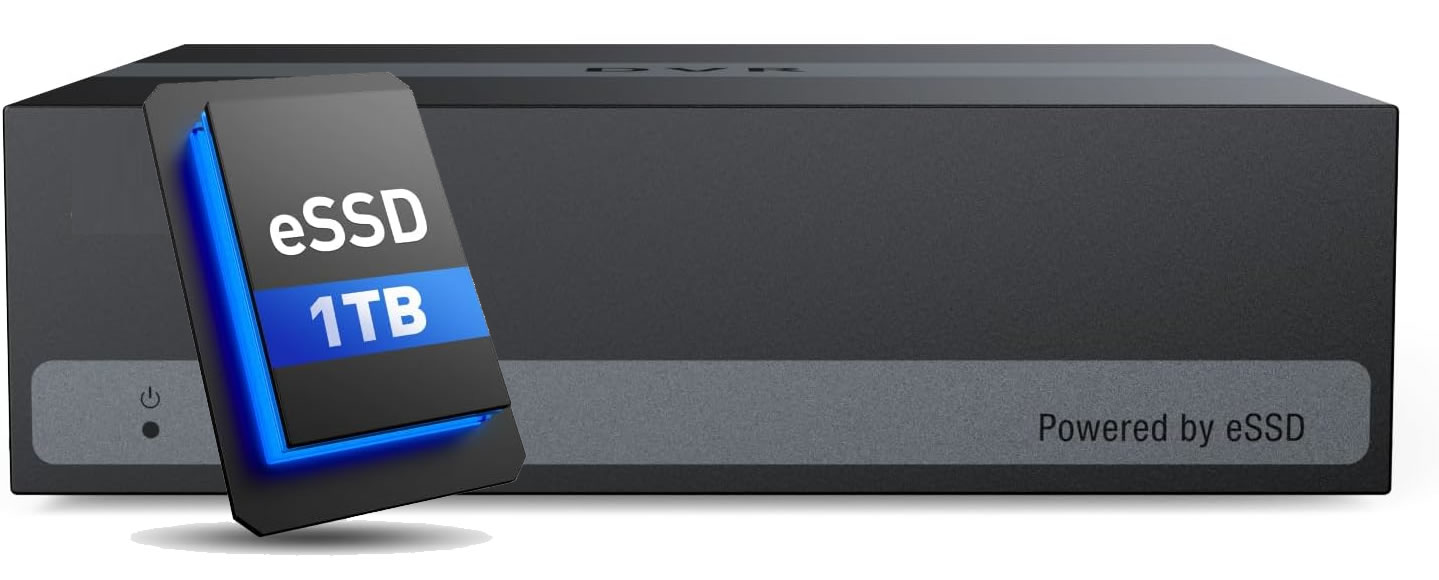 4CH 3K Lite Digital Video Recorder with SSD 1TB Internal Solid State
