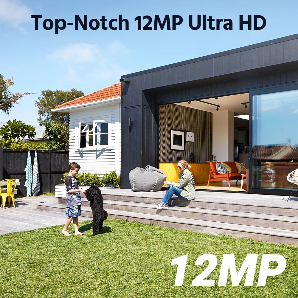 32 Channel NVR with AI Human and Vehicle Detection up to 32TB Storage H265+ 12MP Camera Support